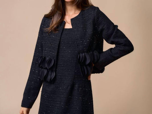 Lalavon - Tweed Cropped Jacket