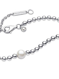 Pandora - Treated Freshwater Cultured Pearl And Beads Collier Necklace