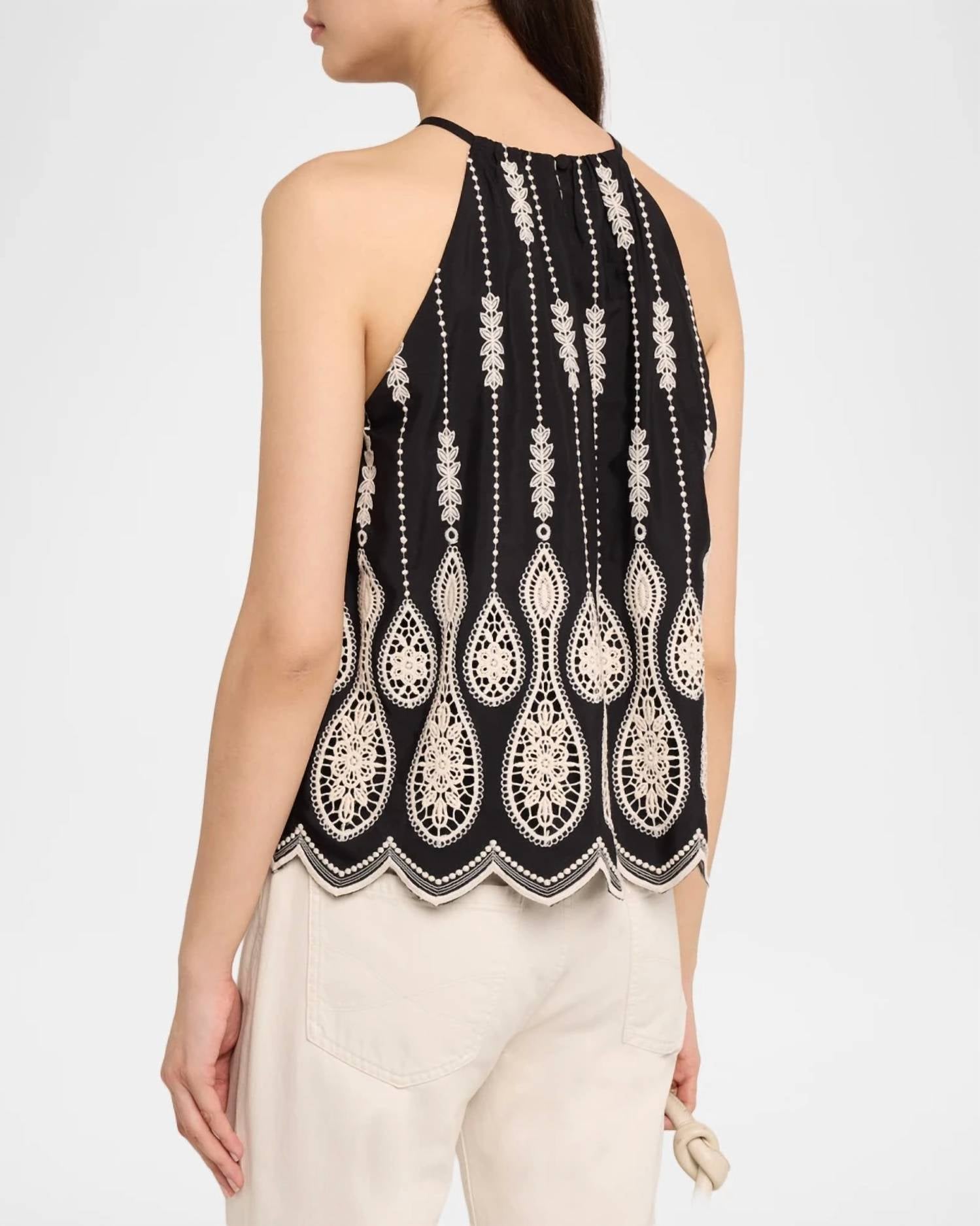 Ramy Brook - Selina Emroidered Top