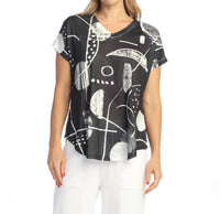 Jess & Jane - V-neck Top