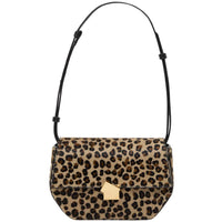 Closed - Women's Leopard Cowhide Bag
