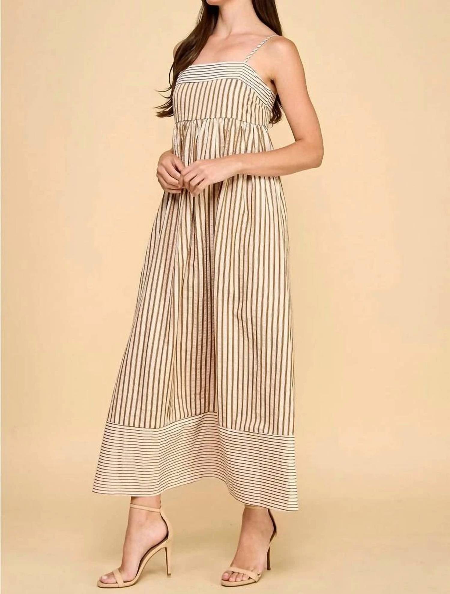 Tcec - Emerson Stripped Dress