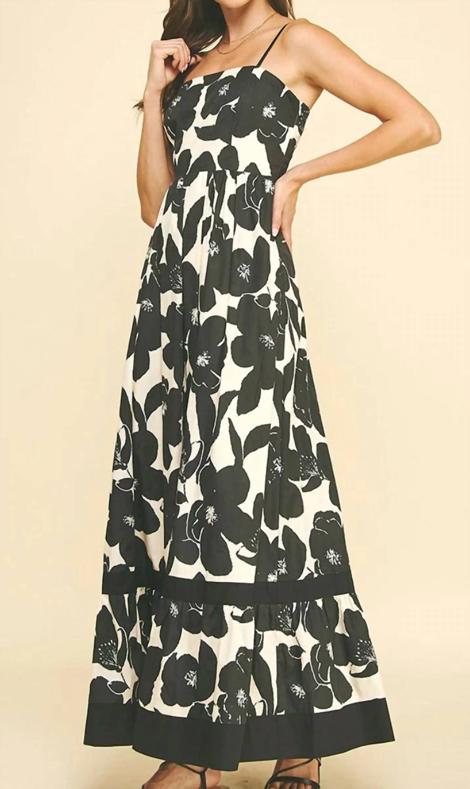 Pinch - Floral Tiered Maxi Dress