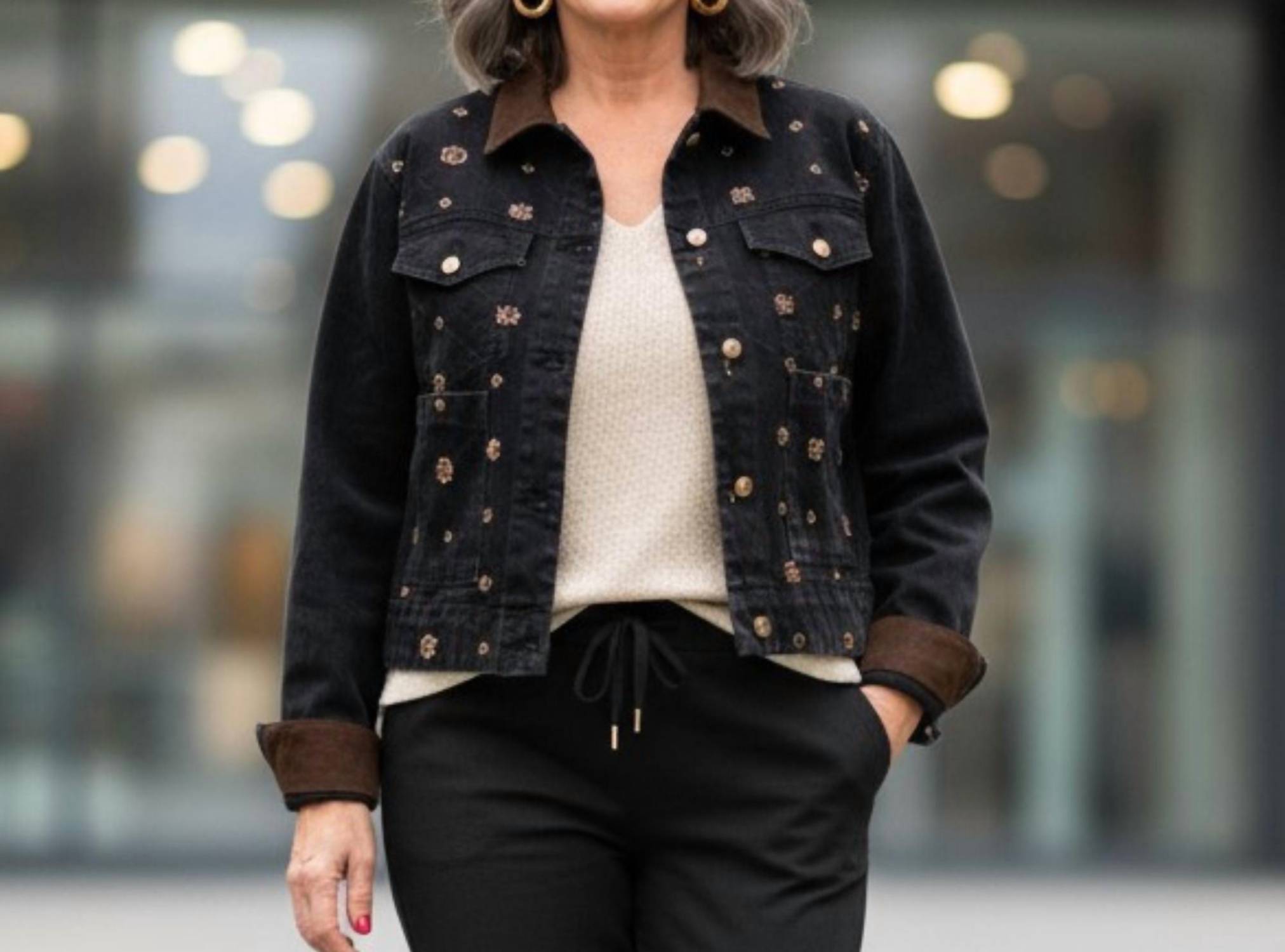 Made In Italy - Luxe Denim Jacket
