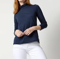 Ann Mashburn - Long Sleeve Turtleneck Tee