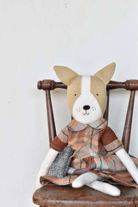 Woolgrass Farm - Fig The Frenchie Dog With Orchard Gather Dress