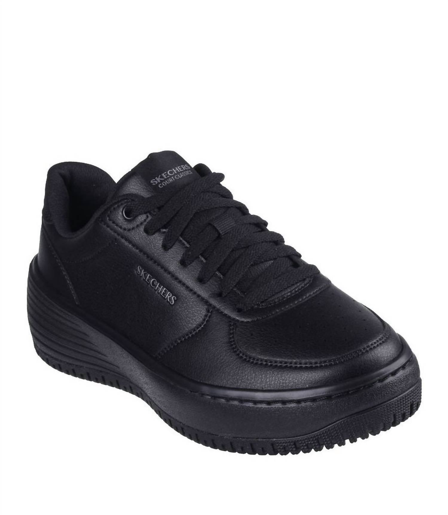 Skechers Women's Grand 92-be Lifted Shoes in black - women's sneaker