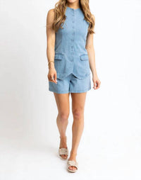 Karlie All Day Jean Shorts in blue - women's shorts