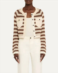 Cinq A Sept - Suki Raglan Combo Cardigan