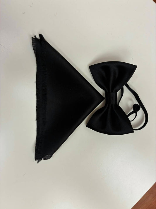 Quiet Luxury - Men's Bow Tie And Pocket Piece