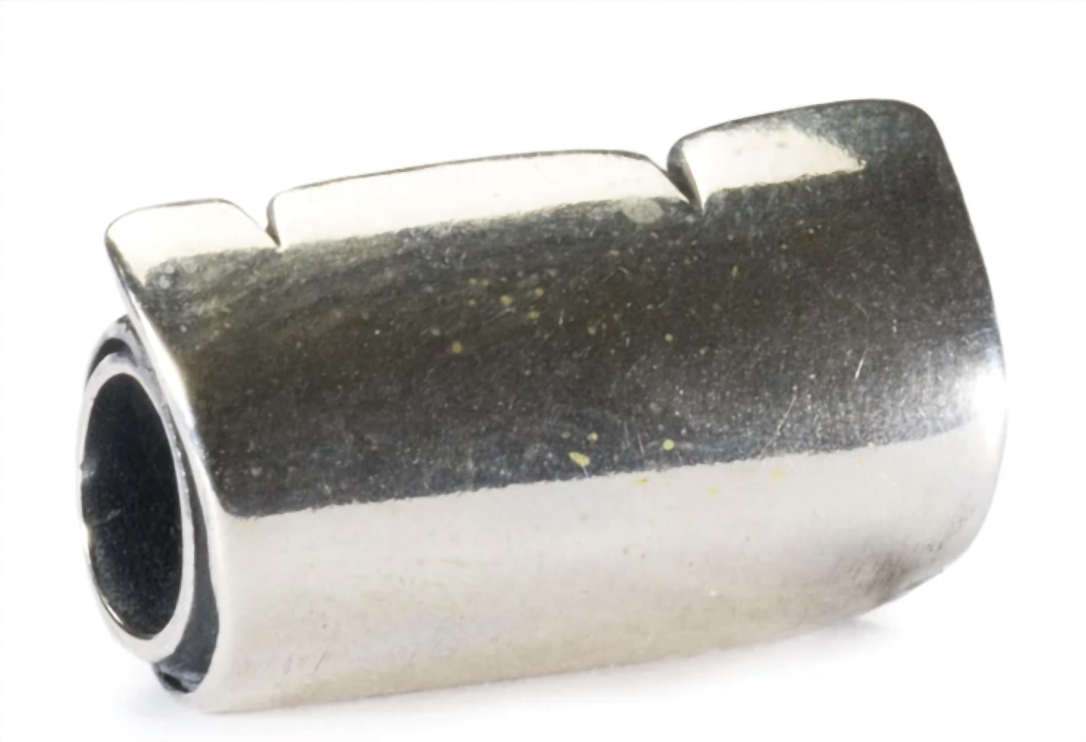 Trollbeads Scroll Big Sterling Bead in silver - women's jewelry