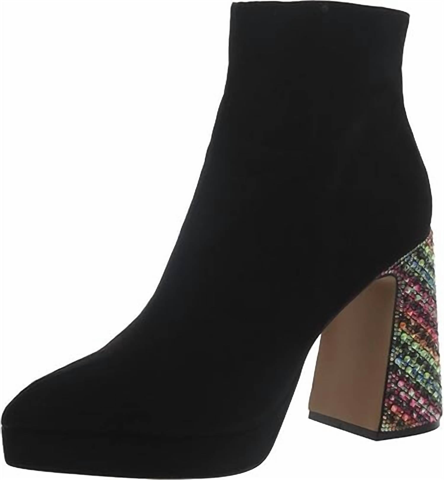Betsey Johnson - Women's Raylan With Multi Color Heeled Boots