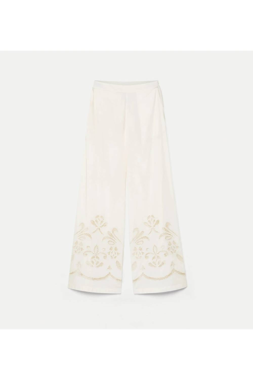 Forte Forte - Cropped Poplin Trousers