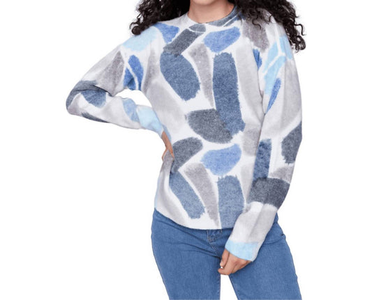 Charlie B - Reversible Printed Sweater