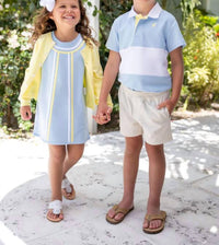 The Beaufort Bonnet Company - SHORT SLEEVE ROLLING RUGBY SHIRT