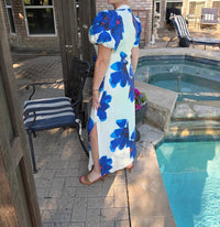 Glam - Santorini Skies Maxi Dress