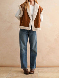 Miou Muse - Sherpa Dreams Contrast Vest