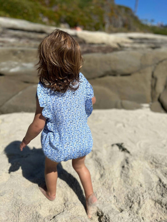 Vignette - Baby Megan Bubble Floral Romper