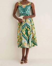 Saloni - Martine-c Midi Dress