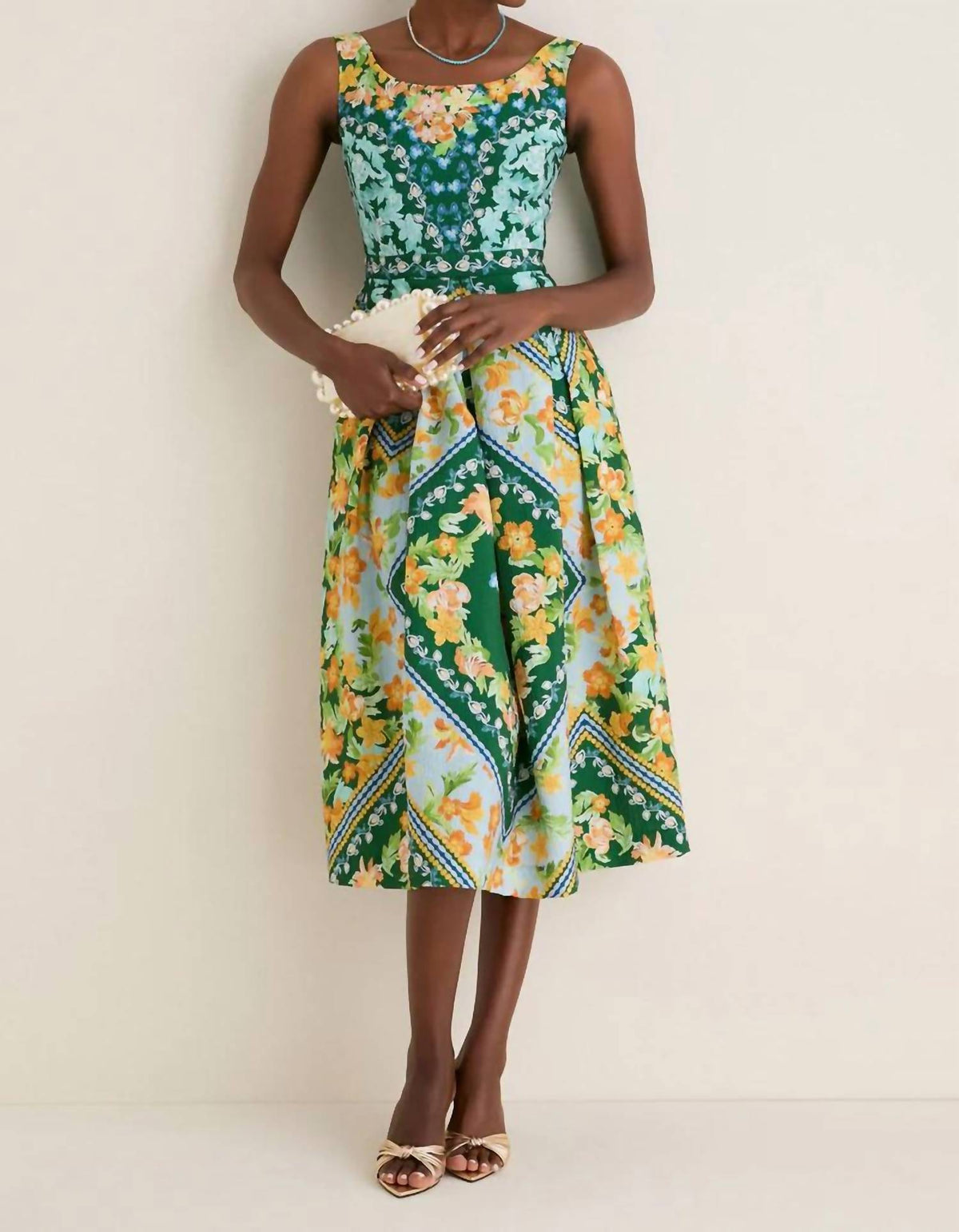 Saloni - Martine-c Midi Dress