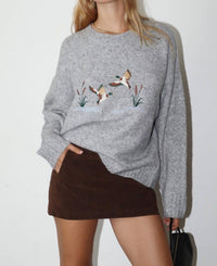 Bailey Rose Suede Mini Skort With Pocket Detail in chocolate - women's skirt - detail view