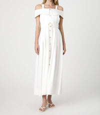 French Connection - Fluid Rayon Midi Dress