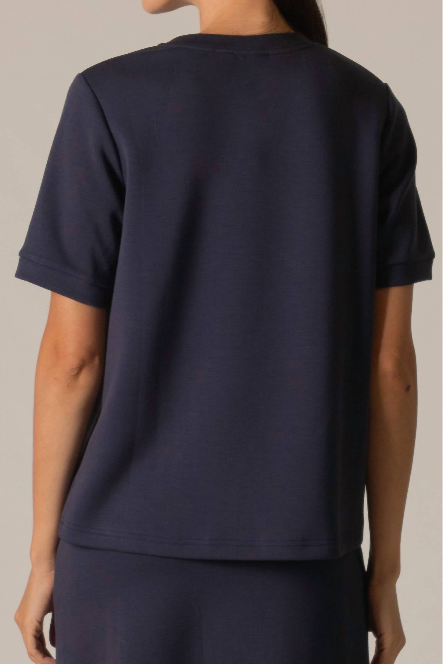 P.Cill - Laura Butter Modal Short Sleeve Tee Top