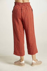 Tea N Rose - Relaxed Fit Cropped Pants