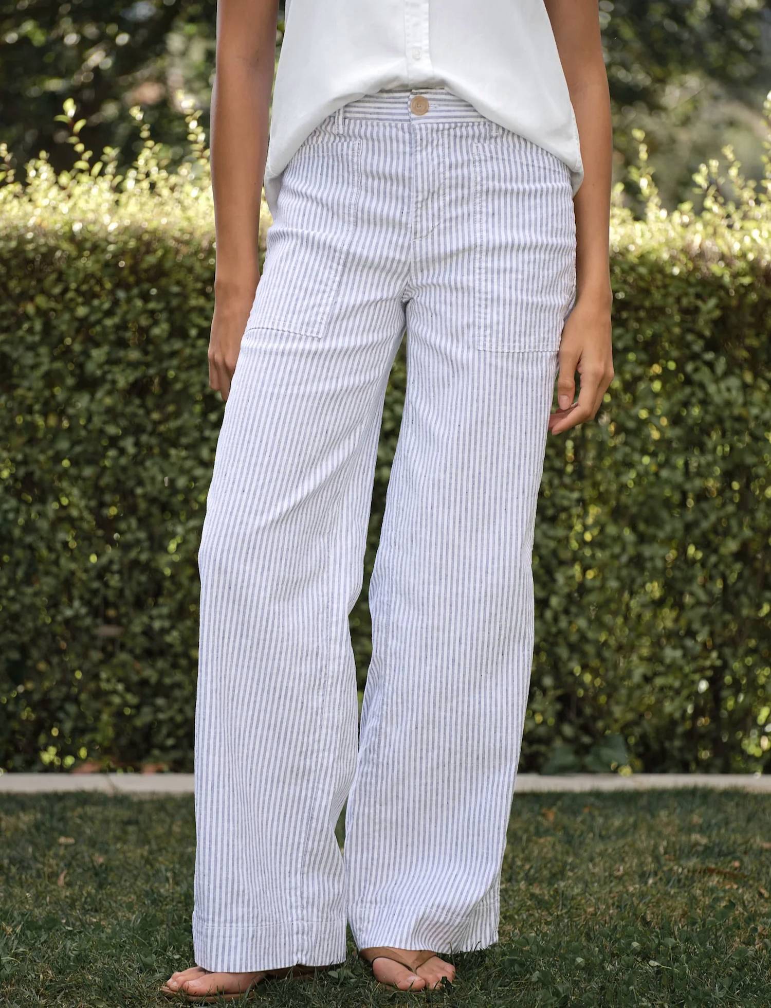 Frank & Eileen - Limerick Wide-leg Carpenter Pants
