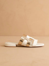 Oasis Society - Women's Parker Architectural Flat Summer Sandal