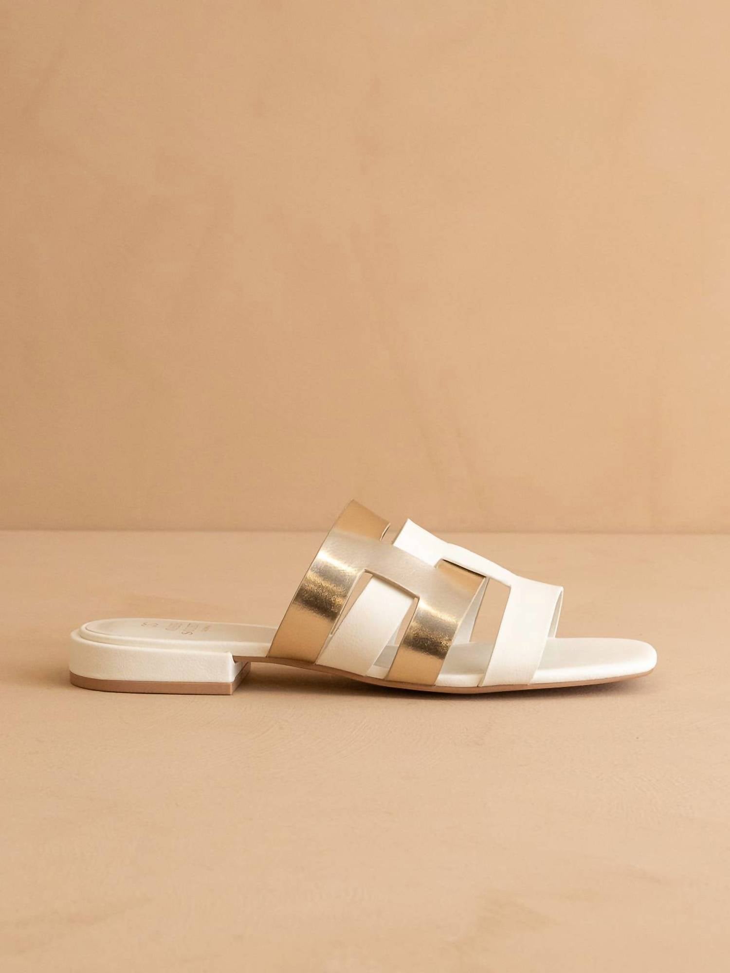 Oasis Society - Women's Parker Architectural Flat Summer Sandal