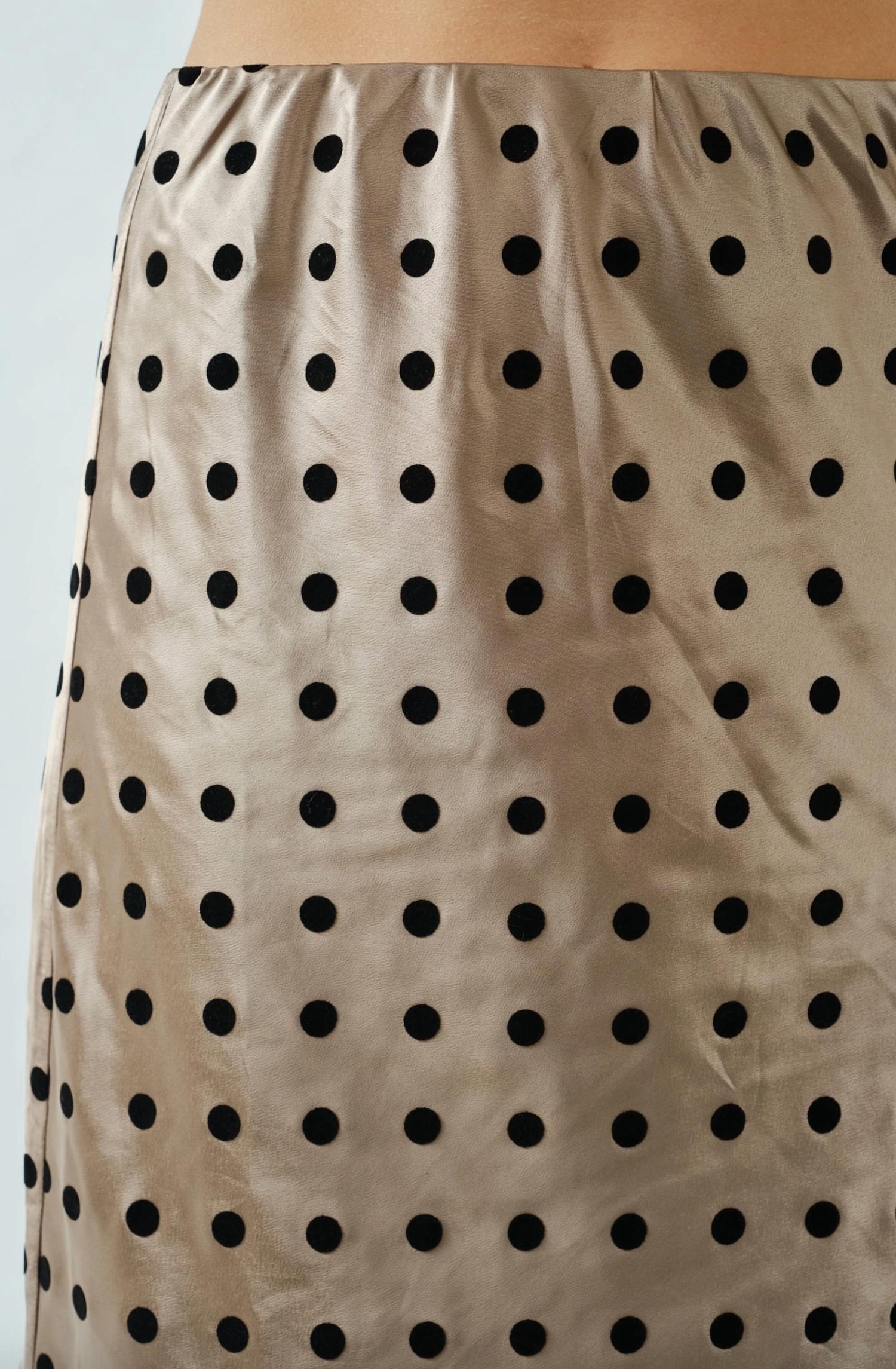 Spice Alley - Dotty Midi Skirt