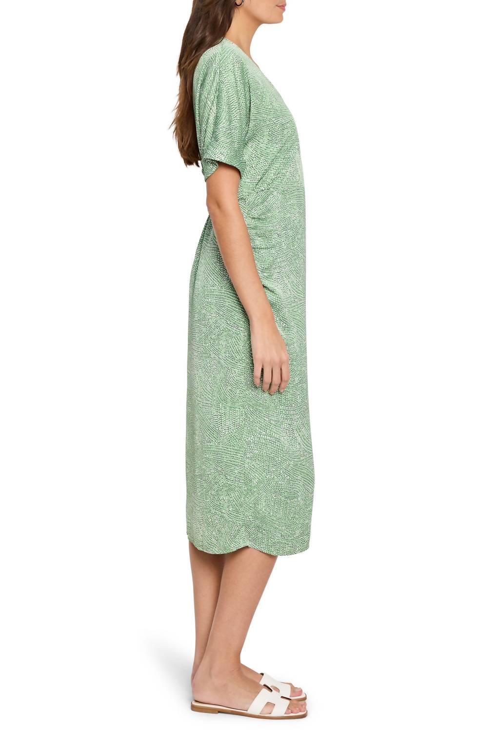 Nic + Zoe - Swirling sands wrap dress