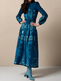 Paolita Melissa Midi Dress in salamanca 1 - women's dress