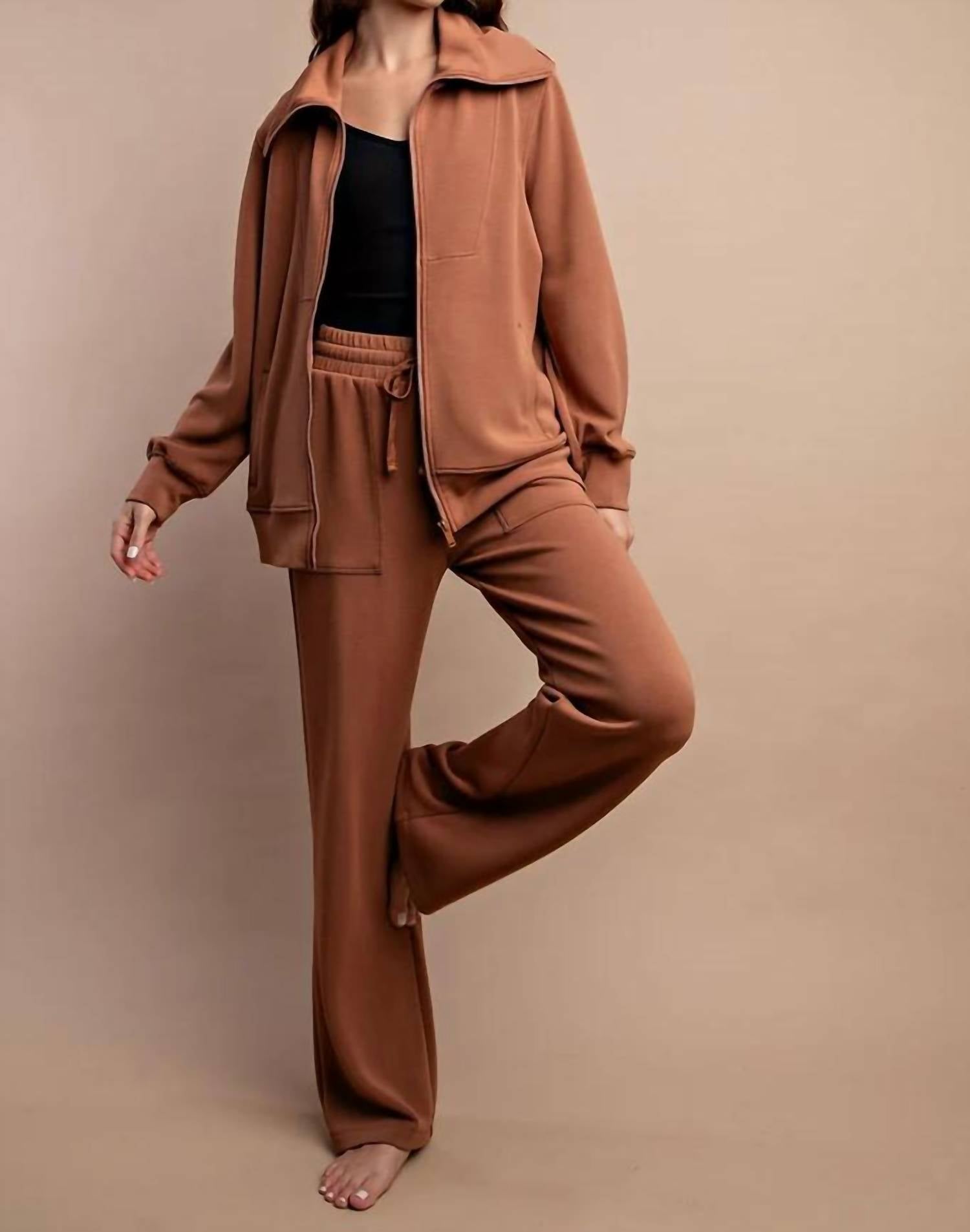 Rae Mode - Modal Poly Full Zip Jacket