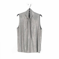 Clara Sunwoo - Shimmer Mock Blouse