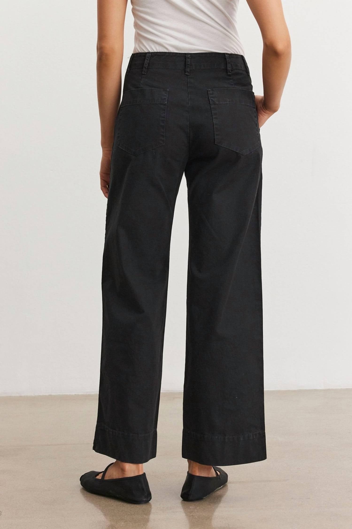 Velvet By Graham & Spencer - Mya Cotton Canvas Pant