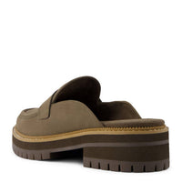 TOMS Women's Cara Mule in green - women's shoe - alternate view