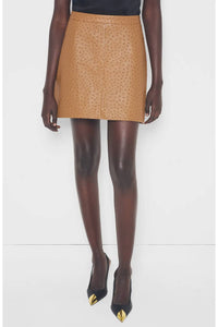 As By Df - Nadine Upcycled Leather Skirt