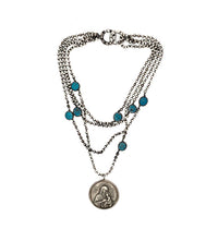 Love Token - Women's Madonna 5 Strand Necklace