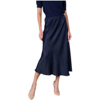 Rose & Crown - Women's Satin Midi Skirt