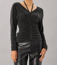 Lola & Sophie - Shimmer Scrunch Top
