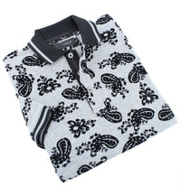 Eight X - Paisley Flocking Polo