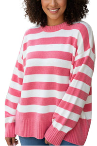Double Zero - Stitched In Stripes Sweater