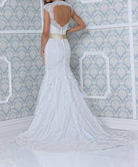 Impression Bridal - Lace Sheath Bridal Dress