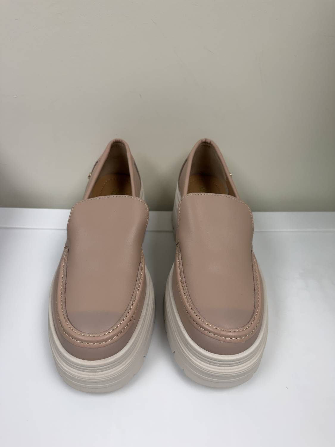 Andrea - Women's Leather Platform Loafer