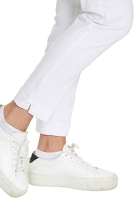 Slimsation By Multiples - Pull On Twill Ankle Pants