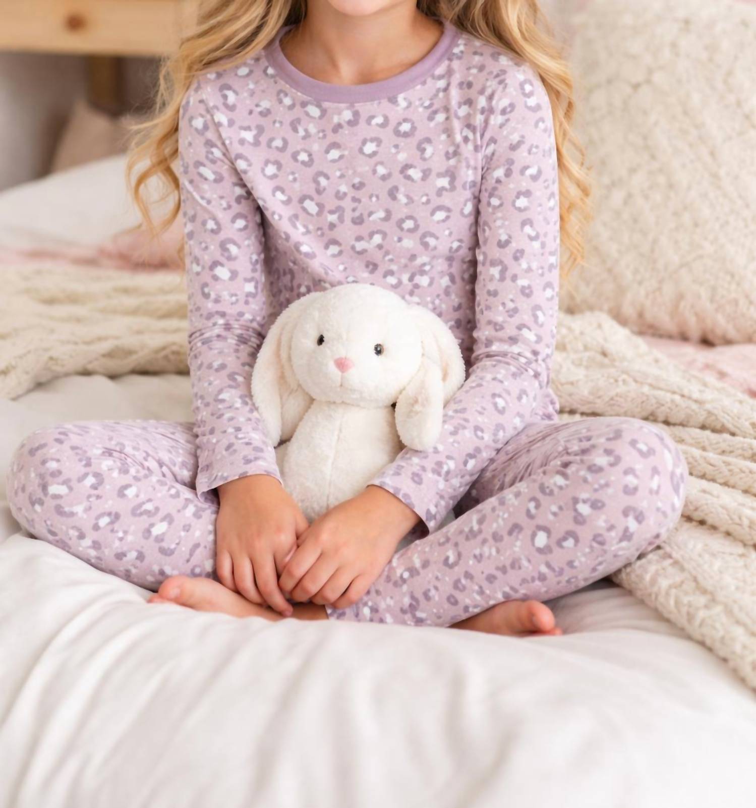 Kickee - Girl's Long Sleeve Pajama Set