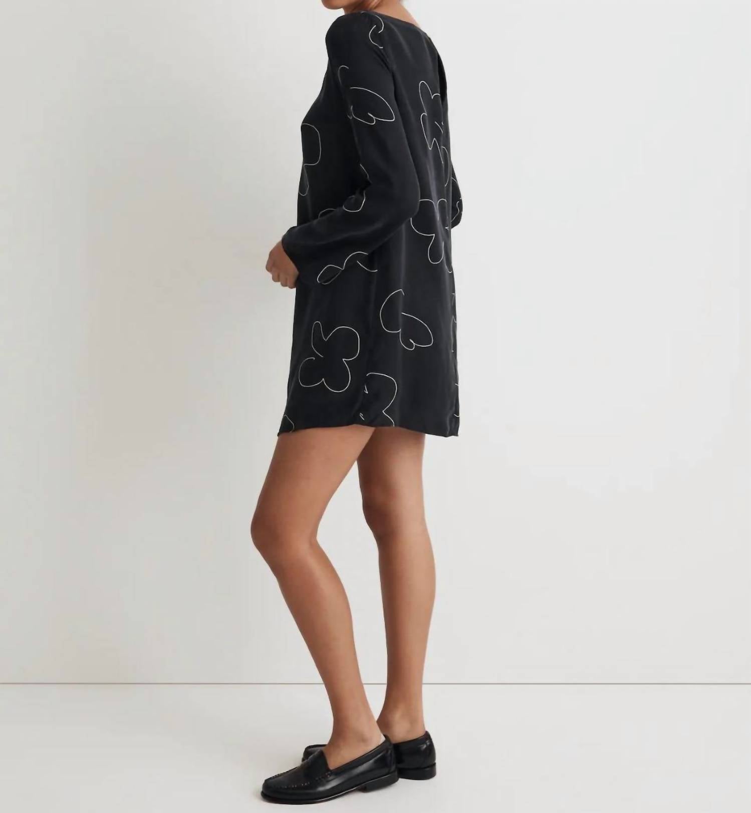 Madewell - Floral Shift Mini Dress