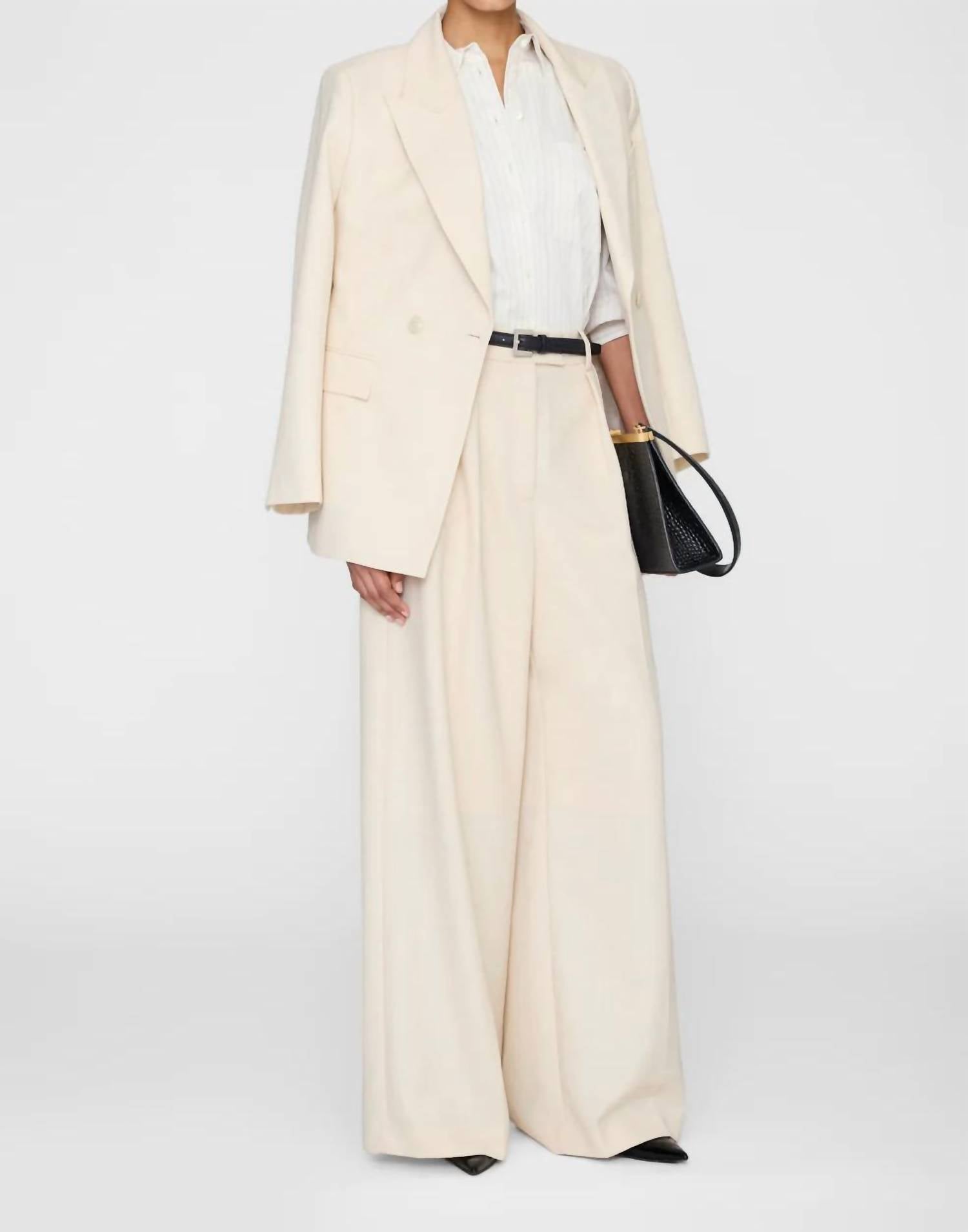 Anine Bing - Women's Essie Cropped Shirt